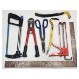 Assorted Construction Hand Tools