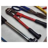 Assorted Construction Hand Tools