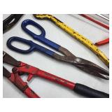 Assorted Construction Hand Tools