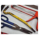 Assorted Construction Hand Tools