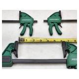Assorted Master Force 2nd Hand Quick Grip Clamps