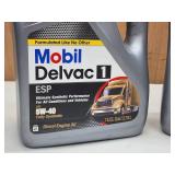 (2) NEW 1 Gal. of Mobil Delvac I Diesel Engine Oil 5W-40