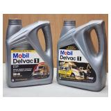 (2) NEW 1 Gal. of Mobil Delvac I Diesel Engine Oil 5W-40