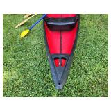 Lake Ready 17 ft Coleman Canoe with Paddles