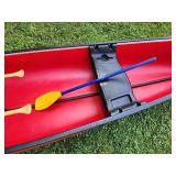 Lake Ready 17 ft Coleman Canoe with Paddles