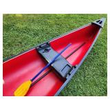Lake Ready 17 ft Coleman Canoe with Paddles