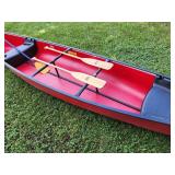 Lake Ready 17 ft Coleman Canoe with Paddles