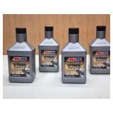 (4) Qtrs. AMS Oil V-Twin Motorcycle Oil, NEW