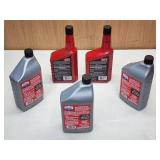 (3) Qrts. Lucas SAE 20W-50 Motorcycle Oil & (2) Qrts. Marvel Engine Protection Oil, NEW