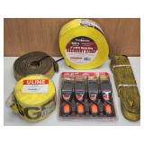 Assorted Tow / Cargo Straps