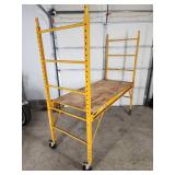 Yellow Scaffolding Baker-Style 1000 lb. Capacity