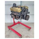 GM 327ci. Small Block Motor with Engine Stand