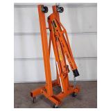 Central Hydraulic 2-Ton Foldable Engine Shop Crane