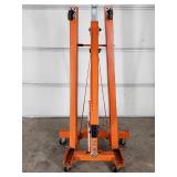 Central Hydraulic 2-Ton Foldable Engine Shop Crane