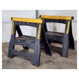 Adjustable Height Handy Collapsable Sawhorses