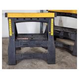 Adjustable Height Handy Collapsable Sawhorses