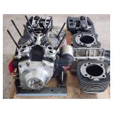 Disassembled 2005 Harley-Davidson 88ci. Motor