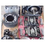Disassembled 2005 Harley-Davidson 88ci. Motor