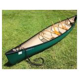 Lake Ready 17 ft Penobscot Canoe with Paddles
