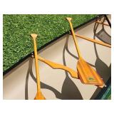 Lake Ready 17 ft Penobscot Canoe with Paddles