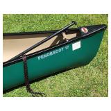 Lake Ready 17 ft Penobscot Canoe with Paddles
