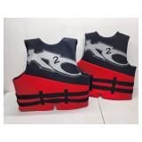 (2) X2O Neoprene Water-Skiing Life Jackets