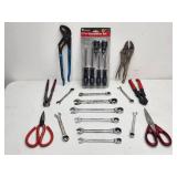 Assorted Mechanics Hand Tools