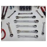 Assorted Mechanics Hand Tools