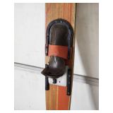 Set of Vintage Wooden Water Skis