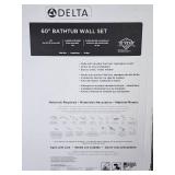 Delta 60" Bathtub Wall Set