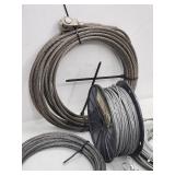 Assorted Braided Wire Cables