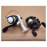 (2) Assorted Fishing Reels including a Daiwa HT1000 Fishing Reel