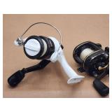 (2) Assorted Fishing Reels including a Daiwa HT1000 Fishing Reel