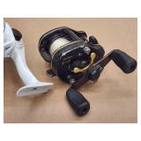 (2) Assorted Fishing Reels including a Daiwa HT1000 Fishing Reel