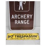 (2) Mancave Signs