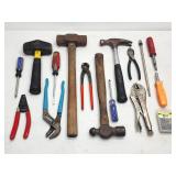 Large Assortment of Garage Hand Tools