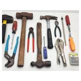 Large Assortment of Garage Hand Tools
