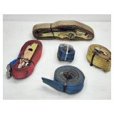 (4) Heavy Duty Cargo Straps