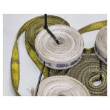 (5) Lifting Straps and Rolls of Strapping