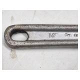 (3) Assorted Size Plumbers Pipe Wrenches