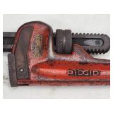 (3) Assorted Size Plumbers Pipe Wrenches