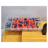 Yellow Toolbox with Contents