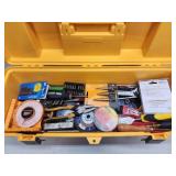 Yellow Toolbox with Contents