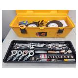 Yellow Toolbox with Contents