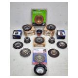 Large Assortment of Wire Wheels
