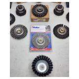 Large Assortment of Wire Wheels