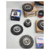 Large Assortment of Wire Wheels