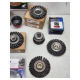 Large Assortment of Wire Wheels