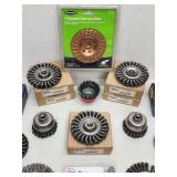 Large Assortment of Wire Wheels