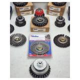 Large Assortment of Wire Wheels